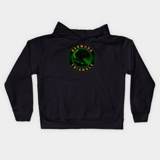 Bermuda Triangle Radar Kids Hoodie